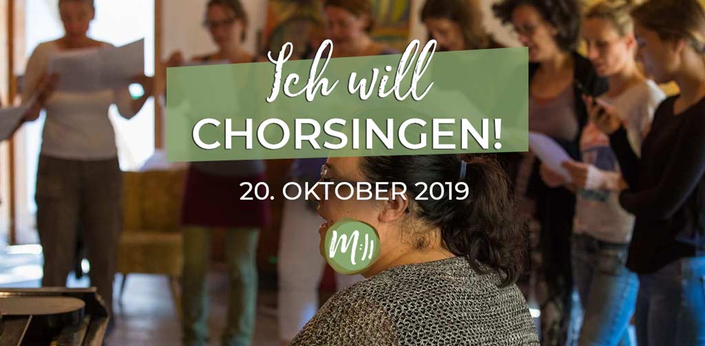 Ich will Chorsingen [Gesangsworkshop]